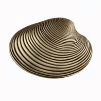 Acorn Manufacturing DP3AP Artisan Collection Clam Shell Knob, Antique Brass