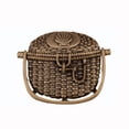 thumbnail image 1 of Acorn Manufacturing DPBGP Artisan Collection Nantucket Basket Knob, Museum Gold, 1 of 3