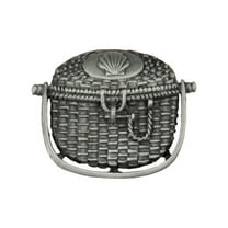 Acorn Manufacturing DPBPP Artisan Collection Nantucket Basket Knob, Antique Pewter