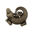 thumbnail image 1 of Acorn Manufacturing DPMAP Artisan Collection Alligator Knob, Antique Brass, 1 of 3