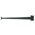 thumbnail image 1 of Acorn Manufacturing IHSBP 3" X 30" Square Corner Plain Bearing Surface Mount Hinge - Black, 1 of 2