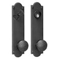 thumbnail image 1 of Acorn Manufacturing IWWBI Iron Art Single Cylinder Knobset - Black, 1 of 2