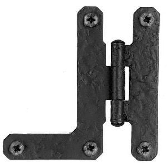 Acorn RH3BQ 3'' Rough Iron H and Hl Hinge Flush