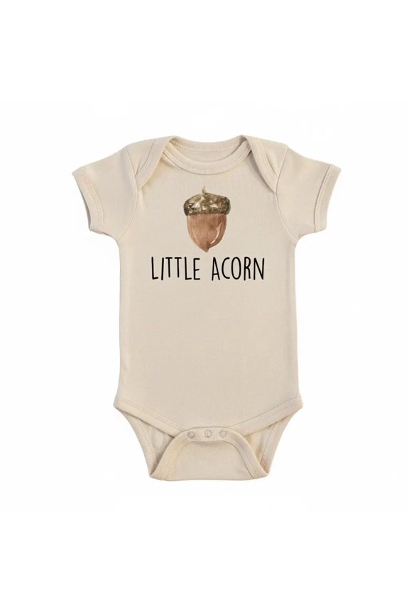 Acorn Oak Newborn Gift Baby Bodysuit