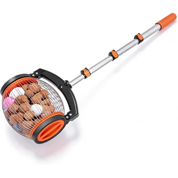Acorn Picker Upper Roller - Manual Rolling Nut Collector, Multifunctional Walnut Picker Upper Roller, Leaf Picker Upper, Pecan Picker Upper, Nut Gatherer Roller with Large Capacity