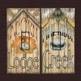 thumbnail image 1 of Acorn&Pine Ridge Double Toggle SwitchStix Peel and Stick Art Deco Switch Plate Cover Applique Washable Heat/Steam/Water-Resistant - 1 unit, 1 of 1