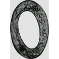 thumbnail image 1 of Acorn RN0BP 4'' Rough Iron Address Number 0 - Black, 1 of 2