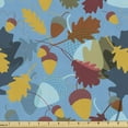 thumbnail image 1 of Ambesonne Acorn Fabric by the Yard Upholstery, Abstract Overlapped Piece, 5 Yards, Multicolor, 1 of 4
