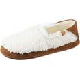 thumbnail image 1 of Acorn Women's Moc with Collapsible Heel Slide Into the Cozy Fleece Lining and Memory Foam Cloud Like Cushion Support, with an Indoor / Outdoor Sole Buff Popcorn With Collapsible Heel 6., 1 of 7