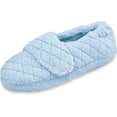thumbnail image 1 of Acorn A10631 Women's Spa Wrap Slipper, Powder Blue - Large, 1 of 7