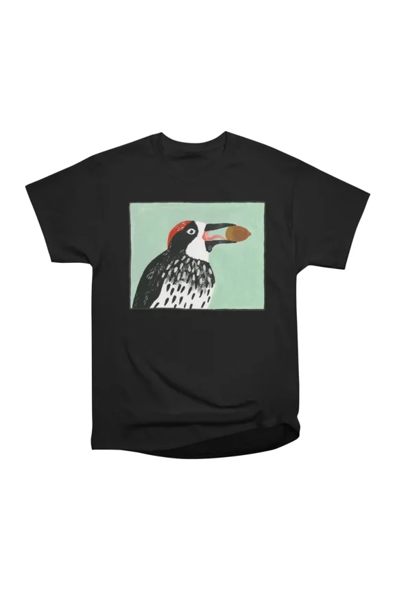 Acorn Woodpecker T-Shirt Tee Gift For Him Merch For Her Apparel For Friend