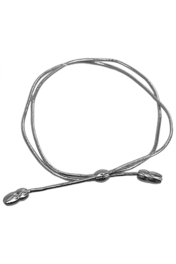Acorns Hat Band - ADJUSTABLE - Silver