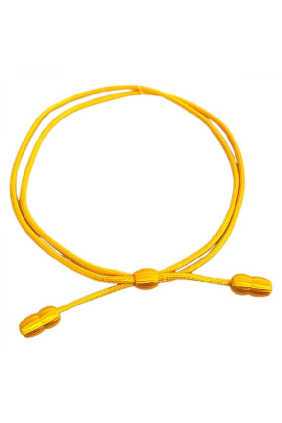 Acorns Hat Band - ADJUSTABLE - Yellow