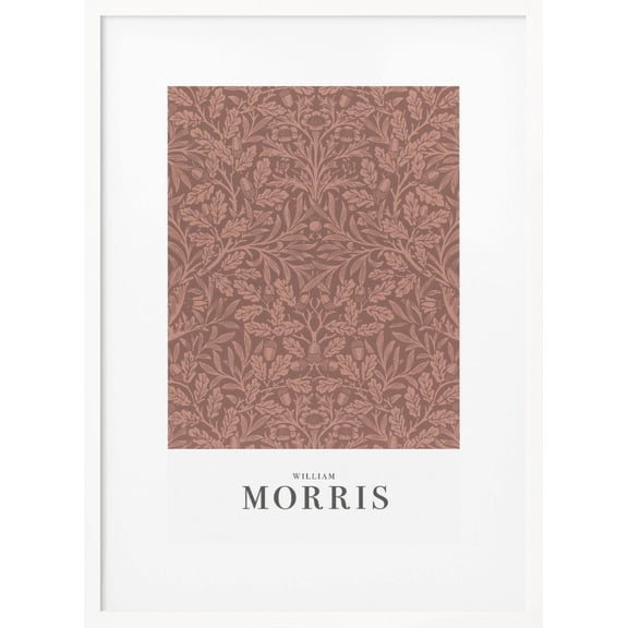 Acorns and oak leaves Framed Art Modern Wall Decor