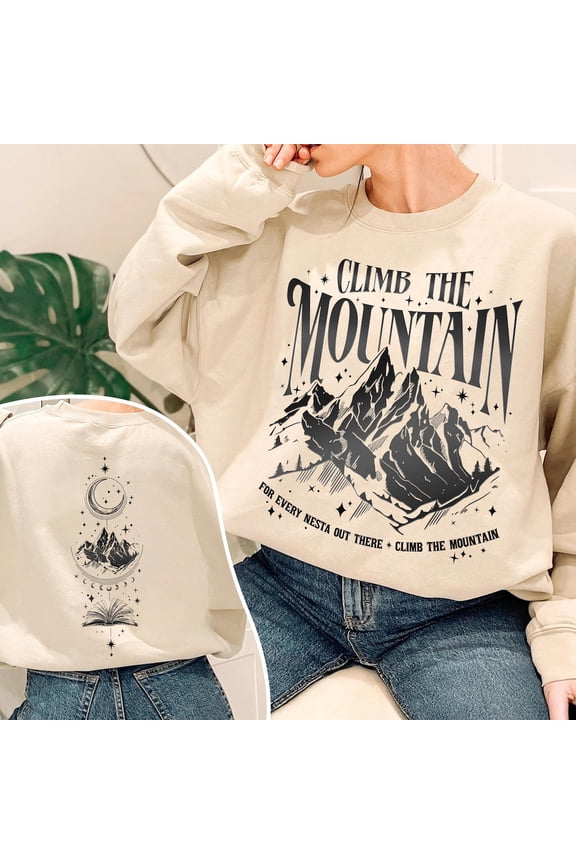 Acosf Sjm Fan Sweatshirt, Climb The Mountain Nesta T Shirt, For Every Nesta Out There Hoodie, Sjm Merch, Night Court Velaris SWEATSHIRT All Size S-5XL