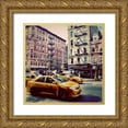 thumbnail image 1 of Acosta 12x12 Gold Ornate Wood Framed with Double Matting Museum Art Print Titled - Coffee Break, 1 of 4