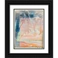thumbnail image 1 of Acosta 12x14 Black Ornate Wood Framed with Double Matting Museum Art Print Titled - Retro Palms, 1 of 4
