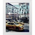 thumbnail image 1 of Acosta 12x14 White Modern Wood Framed Museum Art Print Titled - Toward The City, 1 of 4