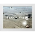 thumbnail image 1 of Acosta 14x12 White Modern Wood Framed Museum Art Print Titled - Beach Vibes, 1 of 4