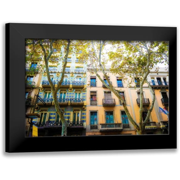 Acosta 18x13 Black Modern Framed Museum Art Print Titled - Dream Street