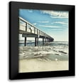thumbnail image 1 of Acosta 19x24 Black Modern Framed Museum Art Print Titled - Dock Side, 1 of 5