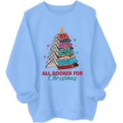 Acotar All Booked for Christmas Sweatshirt, All Booked for Christmas Sweatshirt, Unisex Merry Christmas Sweatshirt