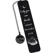 Acotar Bookmark, Acotar Merch, Bookmarks for Reading Women Christmas Valentines Day Gifts for Women Men Booktok Accessories Spiritual Book Lover Gifts Ideas Stocking Stuffers for Teen Boys Girls