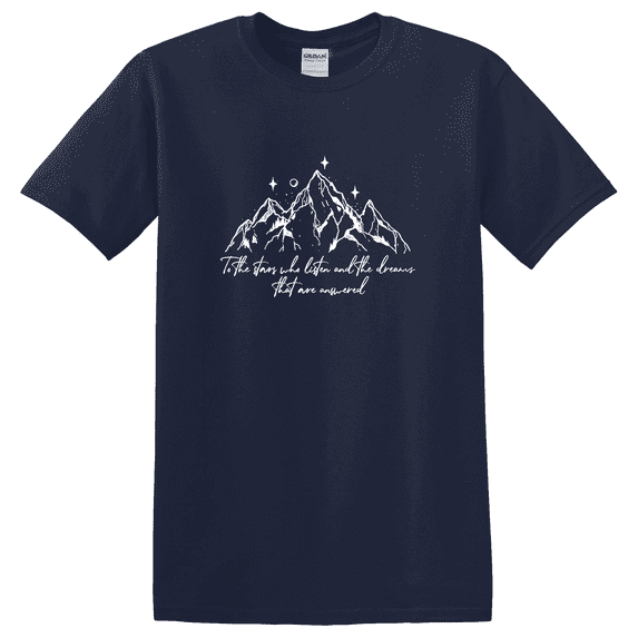 Acotar Rhysand Her Book Acotar Merch Friends Librarian Him T-shirt