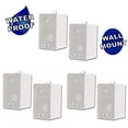 thumbnail image 1 of Acoustic Audio 251W Indoor Outdoor 3 Way Speakers 1200 Watt White 3 Pair Pack 251W-3Pr, 1 of 6