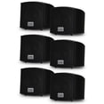 thumbnail image 1 of Acoustic Audio AA321B Mountable Indoor Speakers 1200 Watts Black 3 Pair Pack AA321B-3Pr, 1 of 5