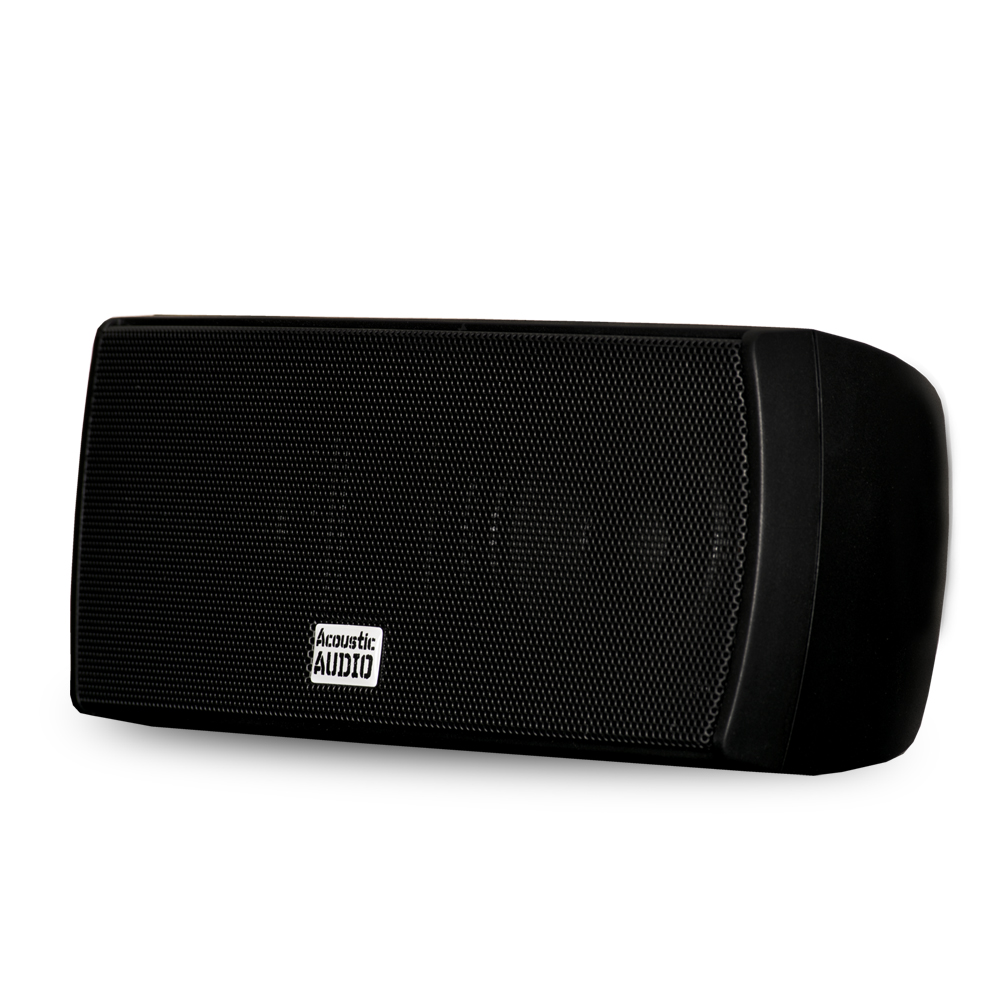 Acoustic Audio AA32CB Mountable Indoor Center Speaker 300 Watts Black Bookshelf - image 1 of 4