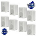 thumbnail image 1 of Acoustic Audio AA351W Indoor Outdoor 2 Way Speakers 2000 Watt White 4 Pair Pack AA351W-4Pr, 1 of 6