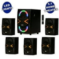 thumbnail image 1 of Acoustic Audio AA5210 Home Theater 5.1 Speaker System with Bluetooth USB and LED Lights, 1 of 6