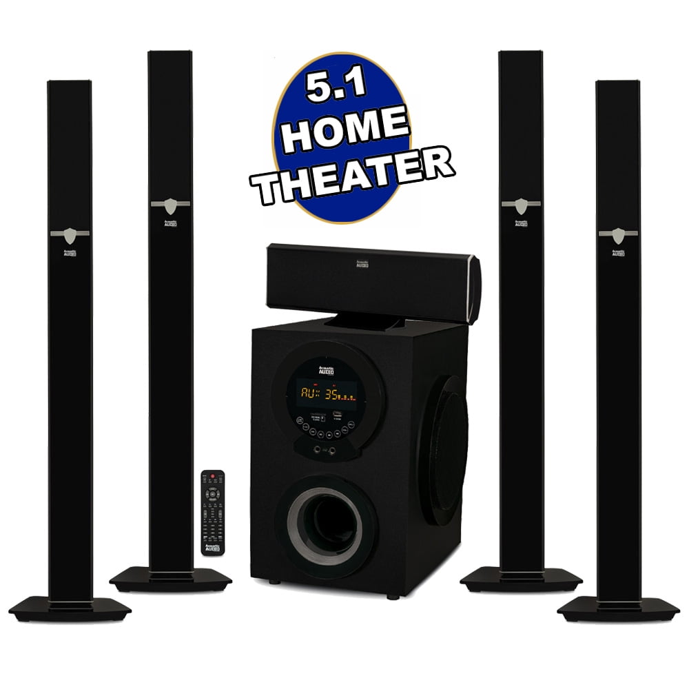 Theater Acoustic Audio Aat1000 AAT-3002 Bluetooth Tower Speaker
