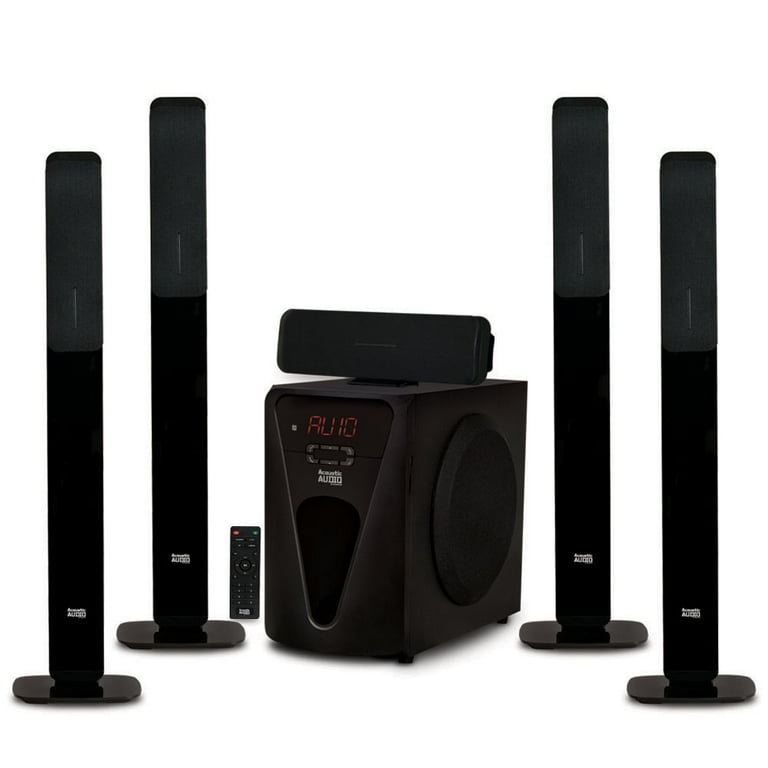 Acoustic Audio AAT5005 Bluetooth Home Theater System with