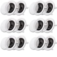 thumbnail image 1 of Acoustic Audio CS-IC63 In Ceiling 6.5" Speaker 6 Pair Pack 3 Way Home Theater Flush Mount, 1 of 5