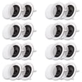 thumbnail image 1 of Acoustic Audio CS-IC63 In Ceiling 6.5" Speaker 8 Pair Pack 3 Way Home Theater Flush Mount, 1 of 5