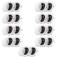 thumbnail image 1 of Acoustic Audio CS-IC63 In Ceiling 6.5" Speaker 9 Pair Pack 3 Way Home Theater Flush Mount, 1 of 5