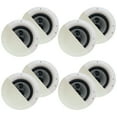 thumbnail image 1 of Acoustic Audio CSic84 Frameless In Ceiling 8" Speaker 4 Pair Pack 3 Way Home Theater Speakers, 1 of 6