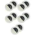 thumbnail image 1 of Acoustic Audio CSic84 Frameless In Ceiling 8" Speaker 5 Pair Pack 3 Way Home Theater Speakers, 1 of 6