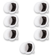 Acoustic Audio R191 In Ceiling / In Wall 7 Speaker Set 2 Way Home Theater Flush Mount
