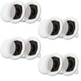 thumbnail image 1 of Acoustic Audio R191 In Ceiling / In Wall Speaker 4 Pair Pack 2 Way Home Theater Flush Mount, 1 of 4
