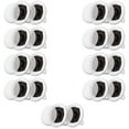 thumbnail image 1 of Acoustic Audio R191 In Ceiling / In Wall Speaker 9 Pair Pack 2 Way Home Theater Flush Mount, 1 of 4