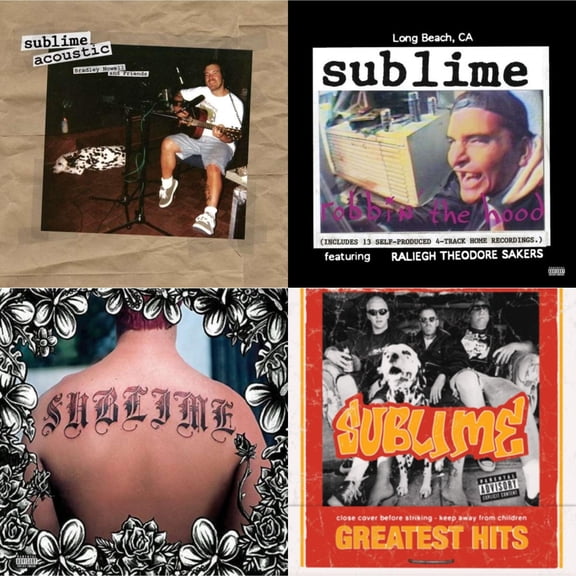 Acoustic: Bradley Nowell & Friends & Robbin The Hood & Sublime & Greatest Hits (X) [LP Vinyl Bundle]