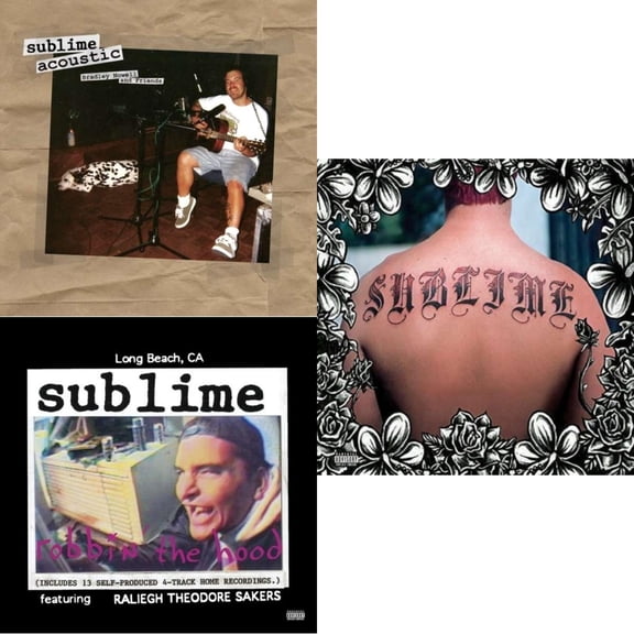 Acoustic: Bradley Nowell & Friends & Robbin The Hood & Sublime [LP Vinyl Bundle]