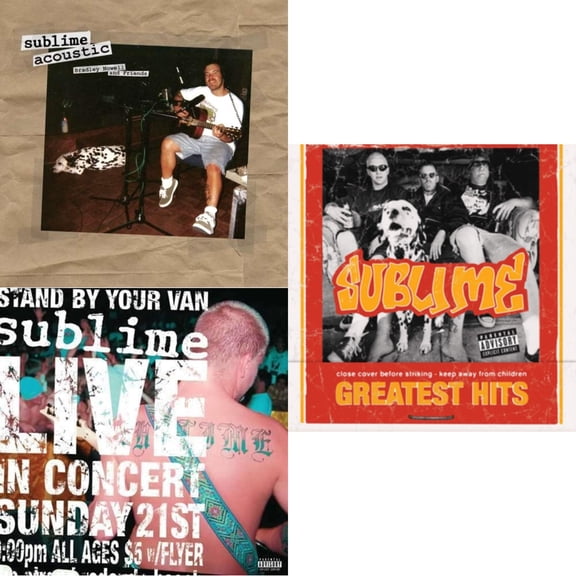 Acoustic: Bradley Nowell & Friends & Stand By Your Van & Greatest Hits (X) [LP Vinyl Bundle]