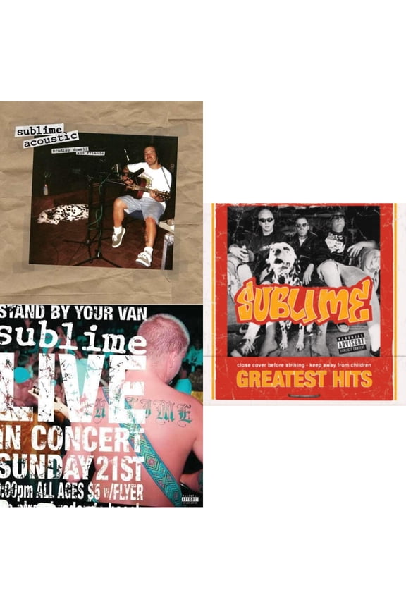 Acoustic: Bradley Nowell & Friends & Stand By Your Van & Greatest Hits (X) [LP Vinyl Bundle]