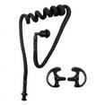 thumbnail image 1 of Acoustic Coil Audio Microphone Tube with Earplug Radio Acoustic Tube Earplug Replacement M, 1 of 8