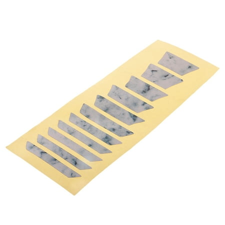 Acoustic Electric Guitar Fretboard Inlay Sticker Guitar Fret Decal Marker - 2, 2