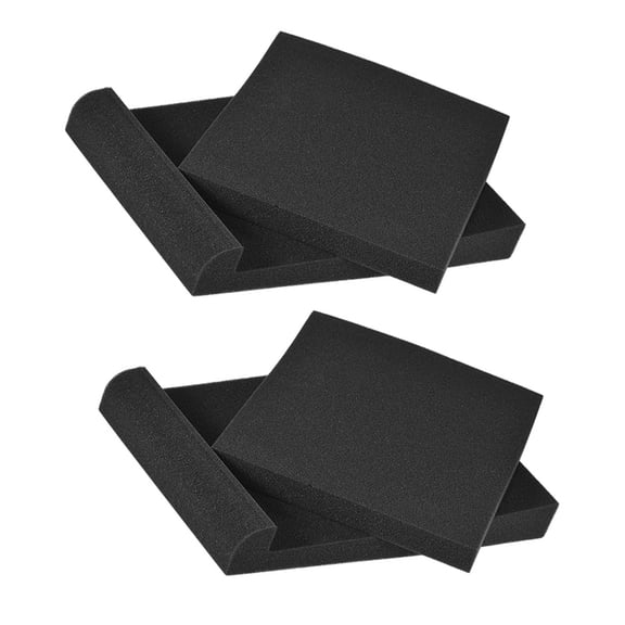 Acoustic Foam,Studio Isolation 2 Usable Area Pads Max. 9.6'' * 7.7'' Isolation Pads Area Audio Studio Density Pads Mewmewcat Pads 5 Inch Audio Studio Studio 9.6 * 7.7
